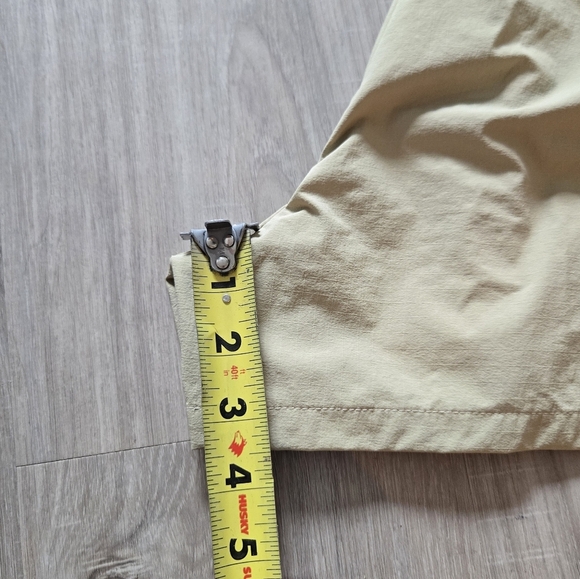 Bearded Goat Women's Summit shorts Khaki/black Drawstring Sz Large - Picture 12 of 13